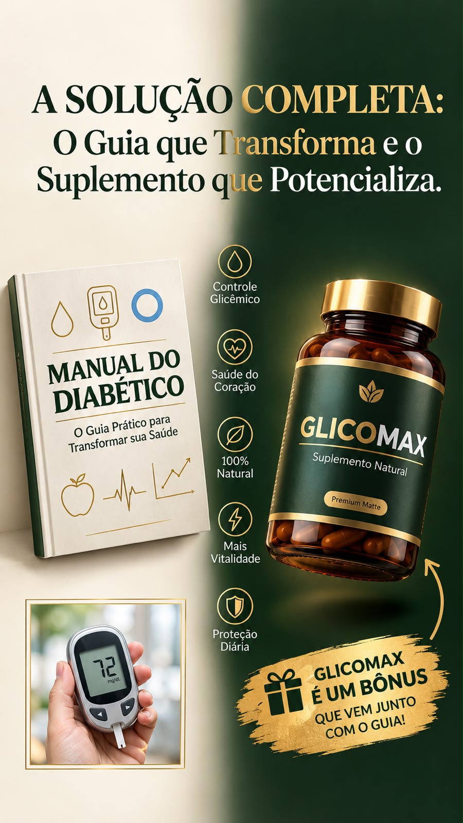 Capa do Manual do Diabético